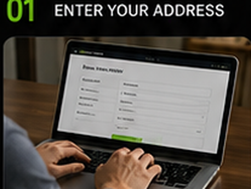 Enter your address
